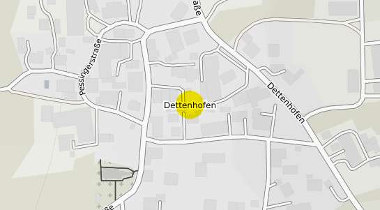 Immobilienpreisekarte Die&szlig;en am Ammersee Dettenhofen